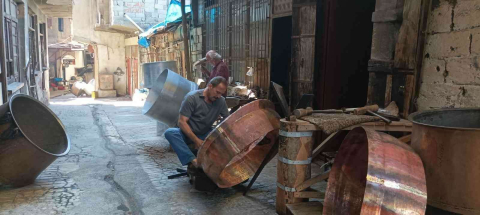 Tarihi Maraş Kapalı Çarşısı yüzyıllık tarihi ile ticarete yön veriyor