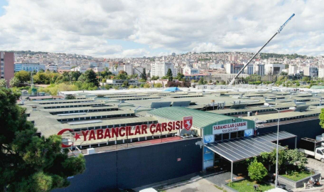 Yabancılar Çarşısı çatısında elektrik üretilecek