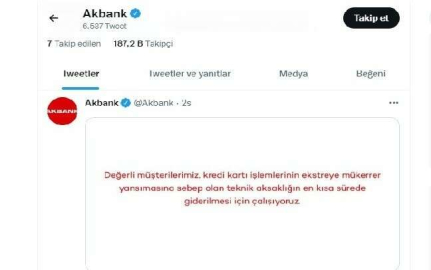 Akbanktan taksitler iki kez çekildi, bankadan açıklama geldi