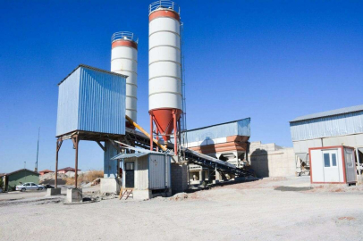 Sorgun Belediyesi kurduğu beton santrali ile kendi ihtiyacını kendi karşılıyor