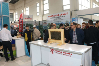 Tarım Fuarında Manisa Büyükşehir Belediyesi standına yoğun ilgi