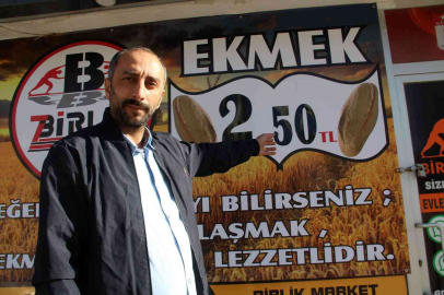 Sofralar ekmeksiz kalmasın diye ekmeği 2.5 TLye satıyor