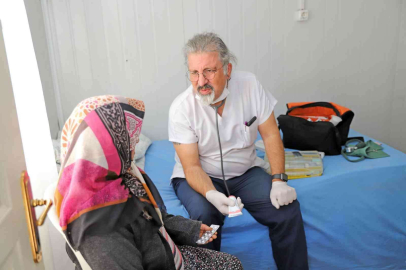 Alanya Belediyesinin kırsalda sağlık hizmetleri devam ediyor