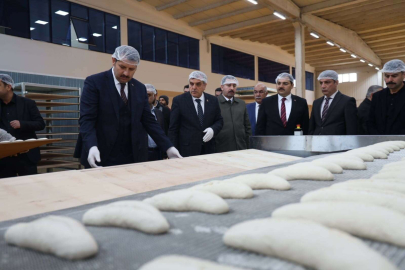 Şanlıurfada halk ekmek fabrikasında üretim başladı