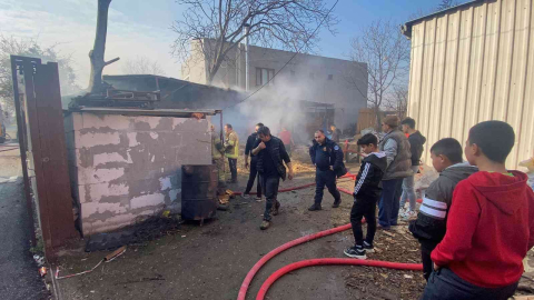 Bursada Korkutan Yangın