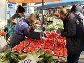 Canik Belediyesinden esnafa ölçü aleti hatırlatması