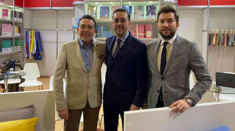 Kasapoğlu ve Uğurlu,  DSO üyelerini Heimtextil 2023de yalnız bırakmadı