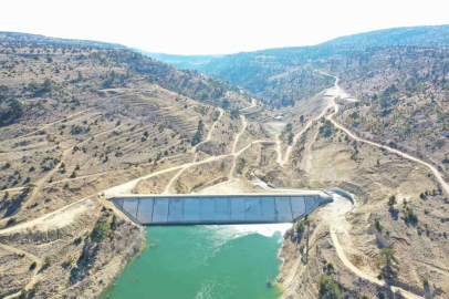 Dereyurt Göletinde sular yükselmeye başladı