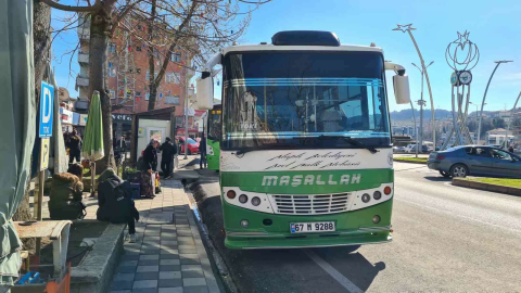 Alaplıda  toplu taşımaya zam geldi