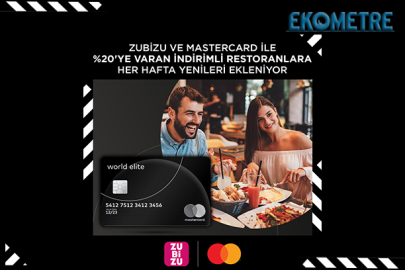 Mastercard sahiplerine seçkin restoranlarda indirim fırsatı