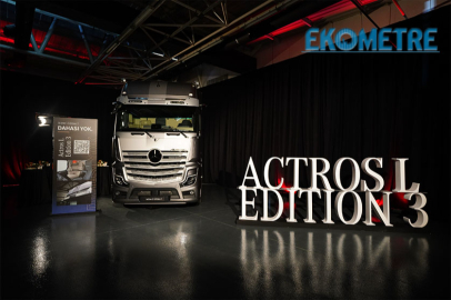 Actros L Edition 3 ilk kez Türkiye yollarında