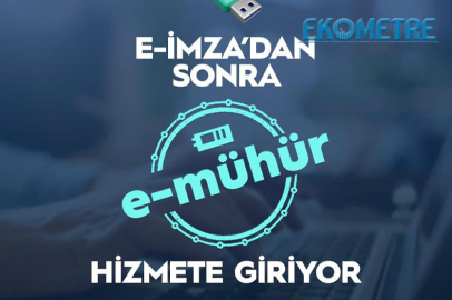 E-imza’dan sonra e-mühür geliyor