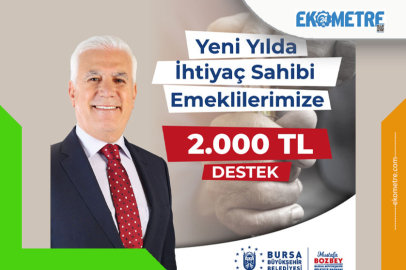 Başkan Bozbey’den emeklilere yeni yıl müjdesi